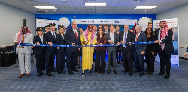 United ribbon cutting photo